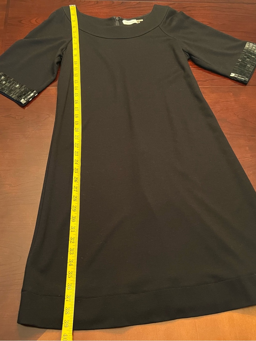 Calvin Klein Black Crewneck Top